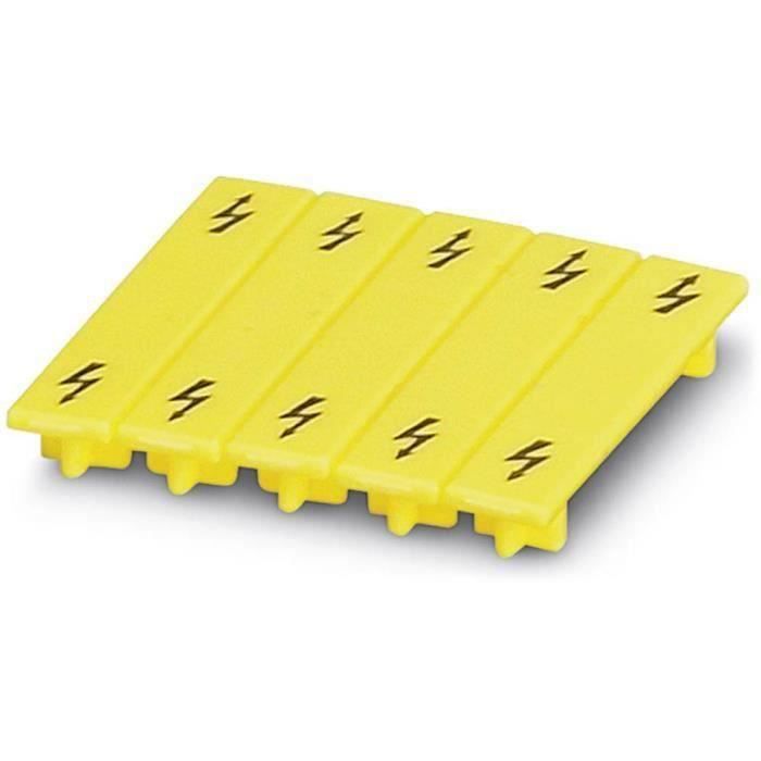 Panneau d'avertissement pour blocs de jonction UT Conditionnement: 10 pc(s) Phoenix Contact WS UT 6 3047345