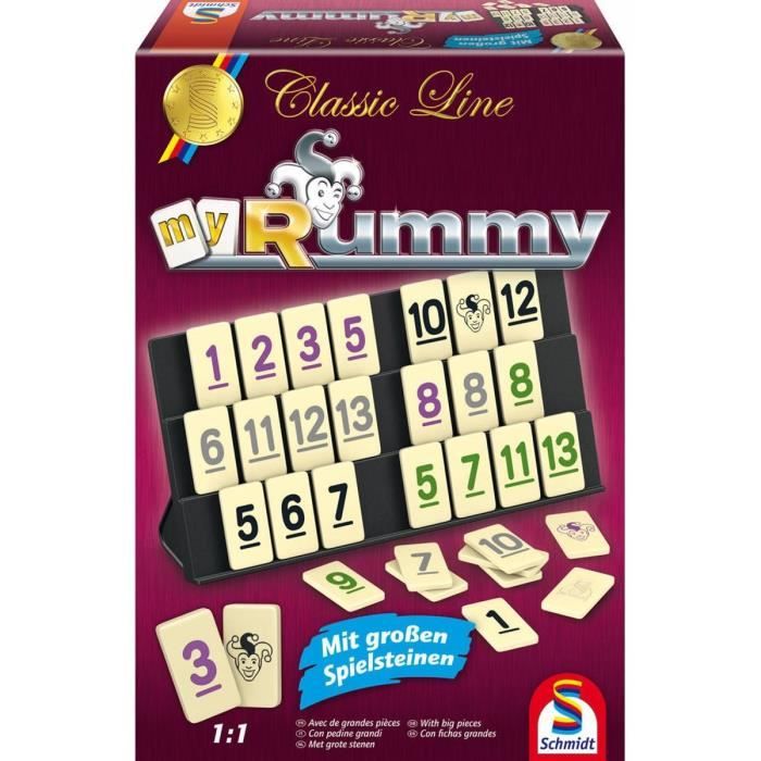 MyRummy - Jeu de société - SCHMIDT AND SPIELE