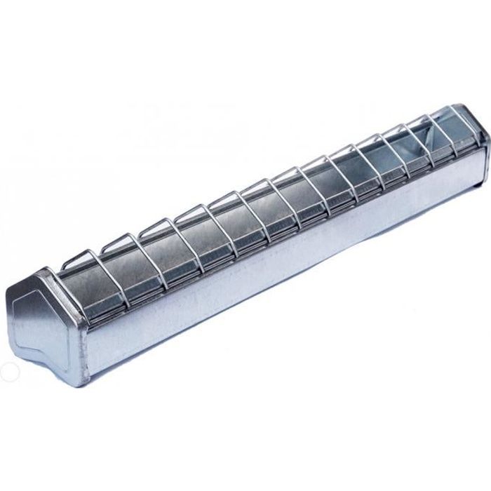Mangeoire galvanisé pour poussins. 50 cm. basse cours.-Vadigran 10,000000
