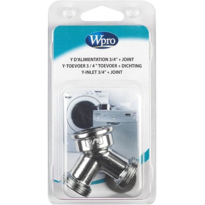 Wpro YAL100 - Y d'alimentation en laiton