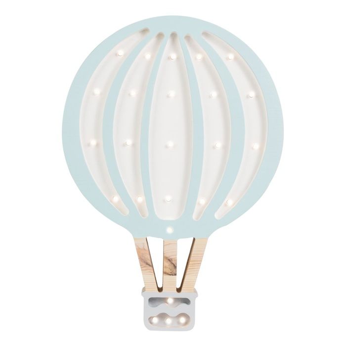 Little Lights - Lampe Veilleuse Montgolfière bleu ciel