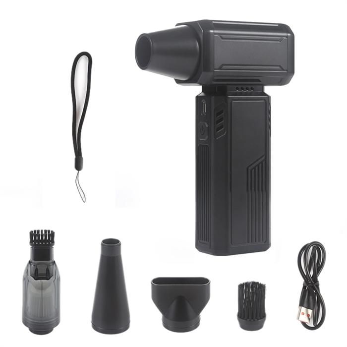 Mini Souffleur D'air Sans Fil 200 W | Haute Puissance, Vitesse Jusqu'à 130 000 Tr/min, Batterie 5000 MAh | Pour Nettoyer Clavier, Voiture, Ordinateur, Objets Fragiles - 6