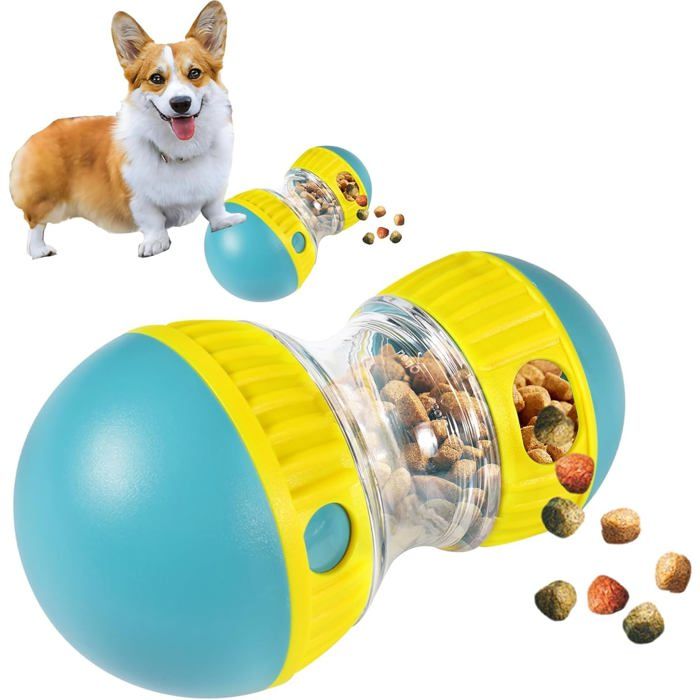 Balle distributeur - NOBRAND - Rolling Feeder - Puzzle interactif - Résistante aux morsures - Convient toutes tailles Balle distributeur - NOBRAND - Rolling Feeder - Puzzle interactif - Résistante aux morsures - Convient toutes tailles