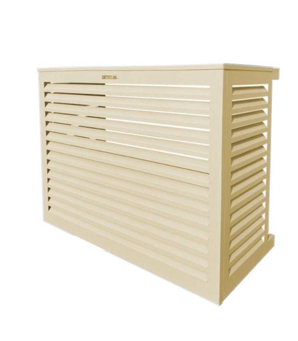 Cache Climatiseur Extérieur En Aluminium - Protection Pour Unité Split Et Pompe à Chaleur | Grande Taille