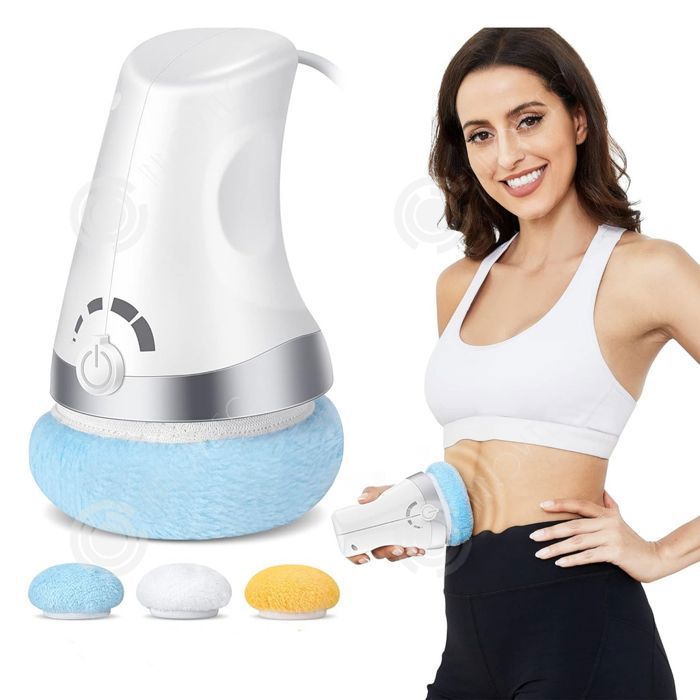 Masseur anti cellulite 28w 2400 tr/min livré avec 3 coussinets masseur pour la beauté de tout le corps machine de sculpture d Label - Cdiscount Electroménager
