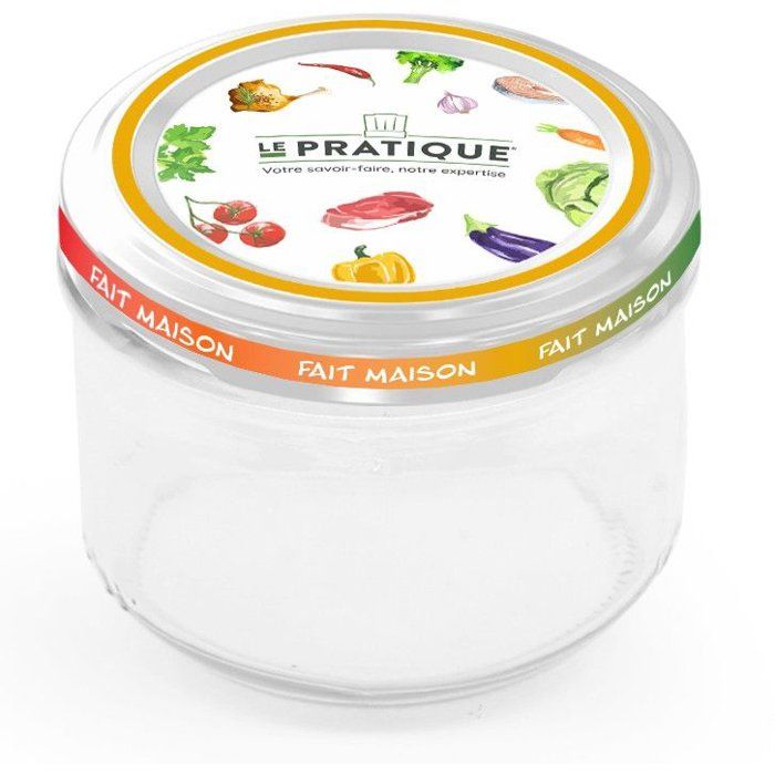 Bocaux stérilisables LE PRATIQUE 7515 200 ml Ø82 mm Pack de 6 - vue 2