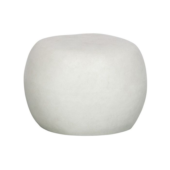 Table Basse - Meubles&Design - Petite table basse forme boule blanche MARQUISE Table Basse - Meubles&Design - Petite table basse forme boule blanche MARQUISE