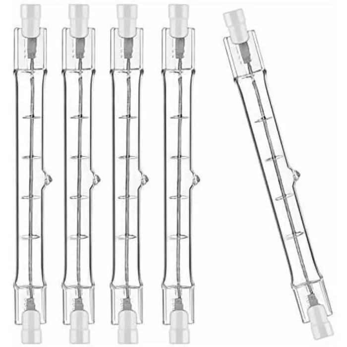 Lot de 10 R7S Ampoule Halogène 118mm 230W 230V Tige Halogène R7S 118mm Ampoule Halogène r7s Lampe Tige Halogène Dimmable p
