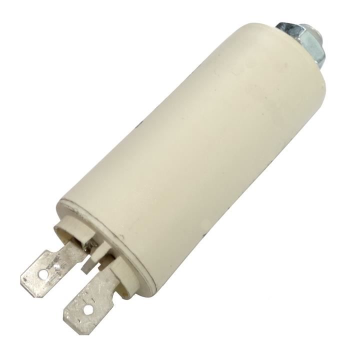 Aerzetix Condensateur Permanent de Travail pour Moteur 8/µF 450V pr/éc/âbl/é /Ø35x65mm /±5/% 3000h C18655