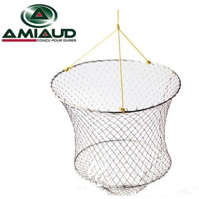 AMIAUD Balance à Écrevisses Métal - Diamètre 30cm Maille 14mm