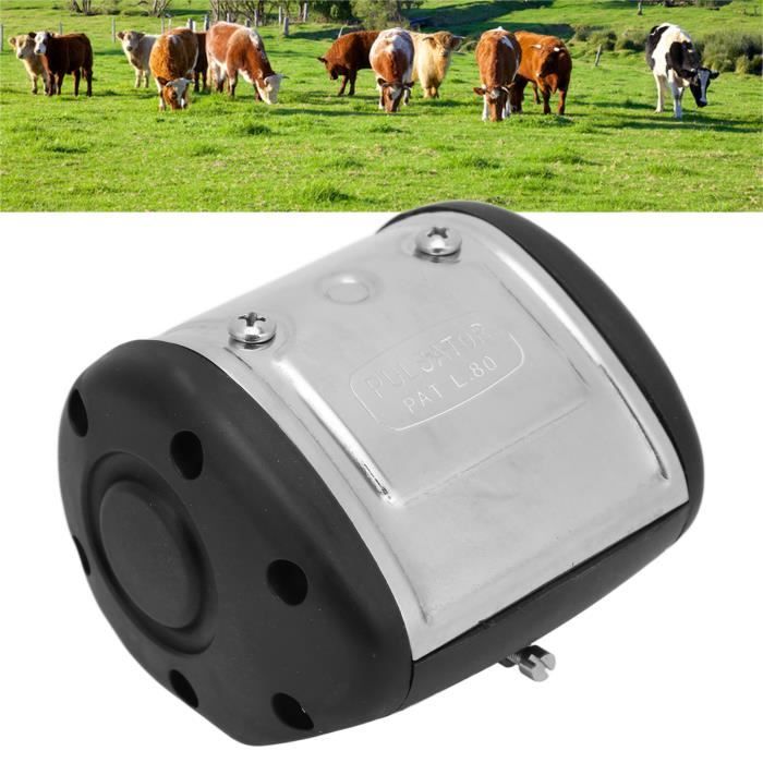 Oikabio Pulsateur Pneumatique En Plastique L90 Pour Machine à Traire De Vache, Mouton, Pièces De Machine à Lait Avec 2 Sorties