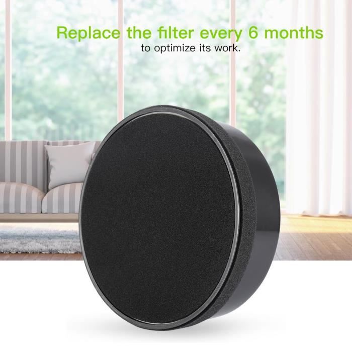 la fum/ée le pollen compatible avec les filtres /à charbon actif LV-H132 LV-H132-RF pour la poussi/ère les odeurs, V/éritable remplacement de filtre HEPA filtre de remplacement de purificateur dair