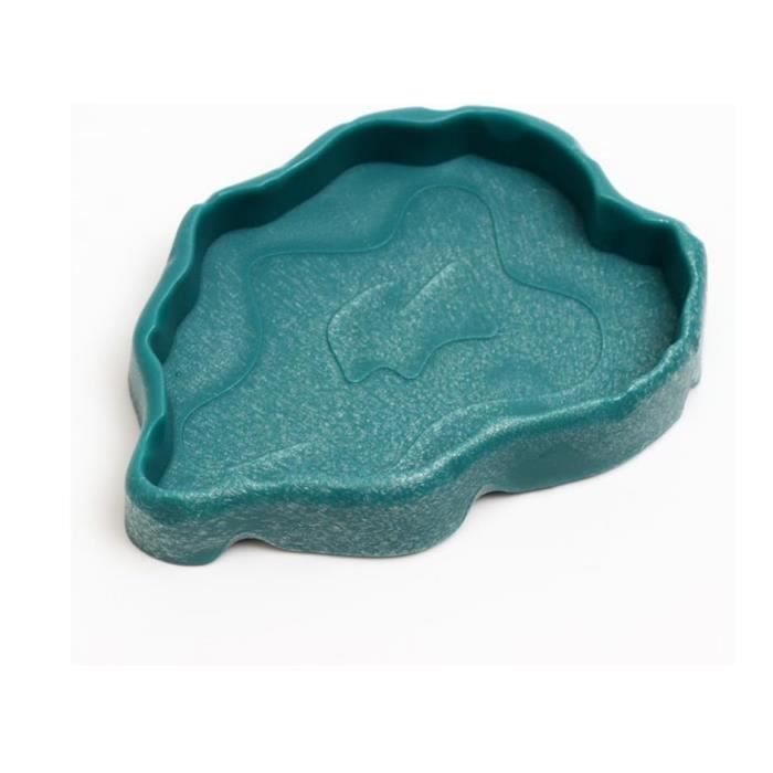 Mangeoire Tortue - Bol dalimentation en Résine ABS - Durable - Pour Petits Reptiles - Intérieur