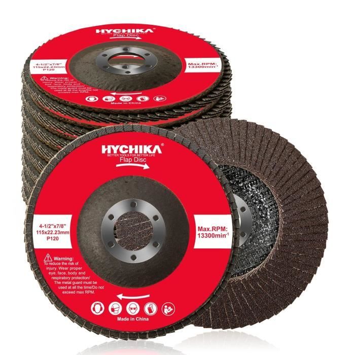 Silverline 224514 Dischi Con Centro Depresso Per Molatura Metallo 10 Pz 115 X 6 X 222 Mm 6429103 - Foto 8