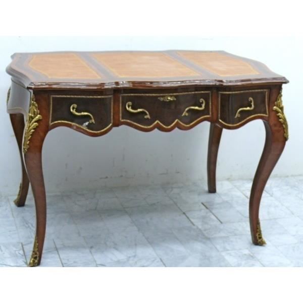Bureau baroque Bureau de style antique Plat MoSr0464SkRd - Maison