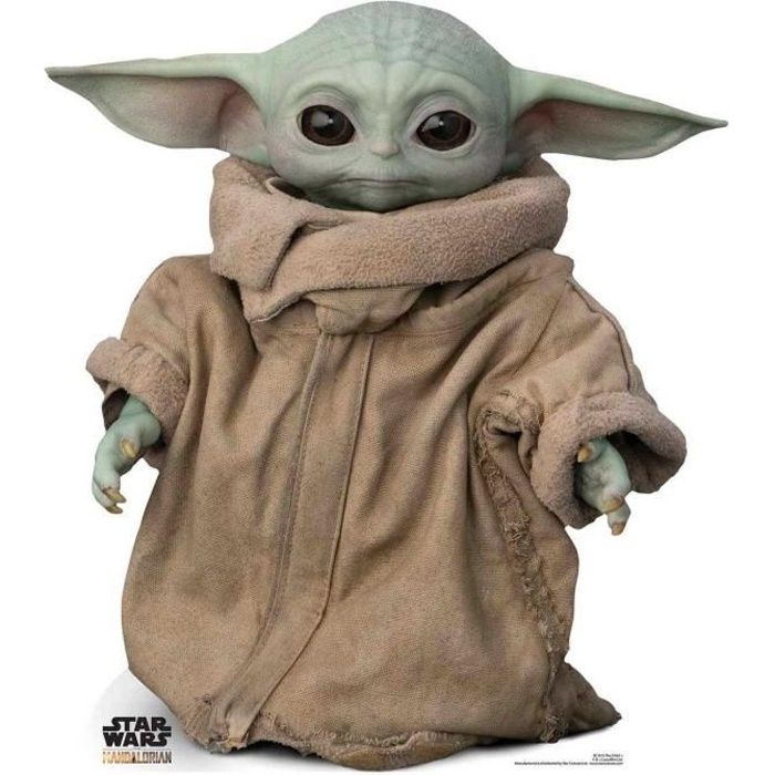 Figurine En Carton Taille Reelle Bebe Yoda Debout Film Serie Mandalorian H Cm Cdiscount Maison