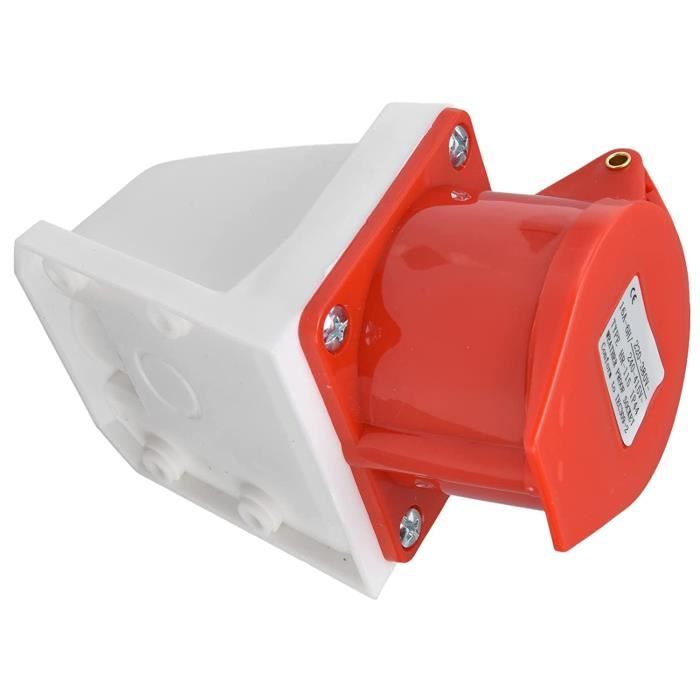 PRISE ET PRISE Industrielle IP44 Classée 240V 16A Site Bleu Design