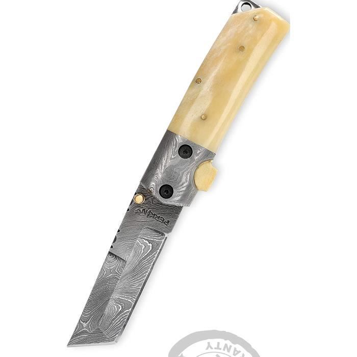 5 pouces durable en cuir véritable couteau gaine pliant poche couteau étui
