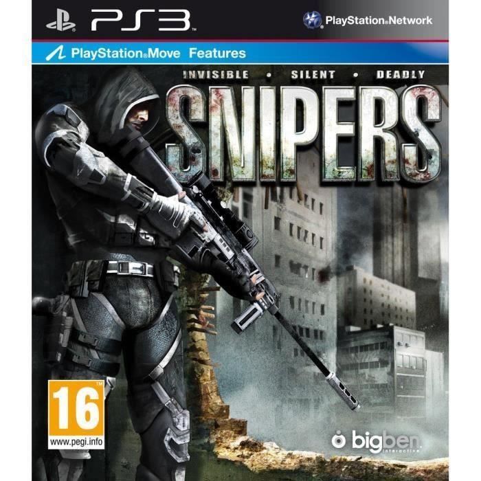 Bigben PS3 - Snipers Import - Tir Fps - Invisibles Silencieux Mortels
