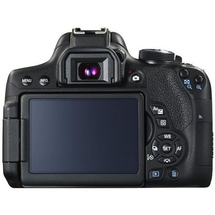 CANON EOS 750D nu - Reflex numérique 24.2 mégapixels - Wi-Fi / NFC - Noir