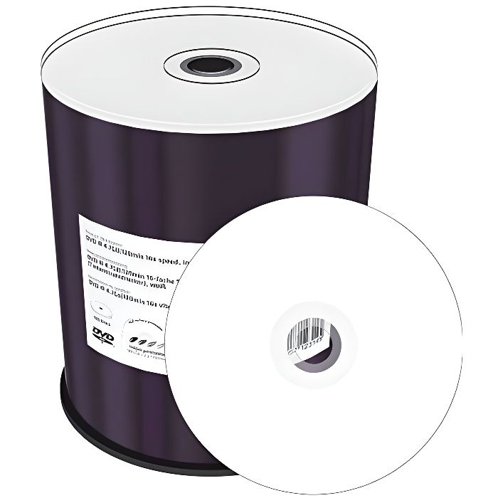 DVD-R InkJet 50 unités MY-SMARTUP - Cdiscount Informatique
