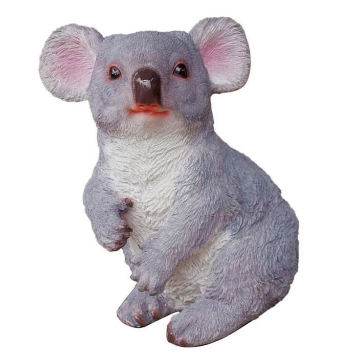 Koala Statue Jardin Jardin Animal Résine Sculpture Ornement Koala
