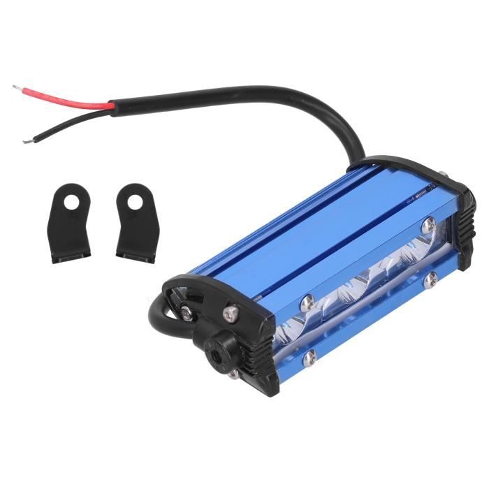 Phare Avant LED 60W Pour Moto Victory Cross Country, Kingpin, Vegas - Ultra Lumineux, étanche IP67 - Noir - 4