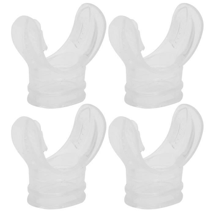 Set 670 Ferma Orecchini In Silicone - 4 Modelli Trasparenti, Ipoallergenici, Con Scatola Portatile