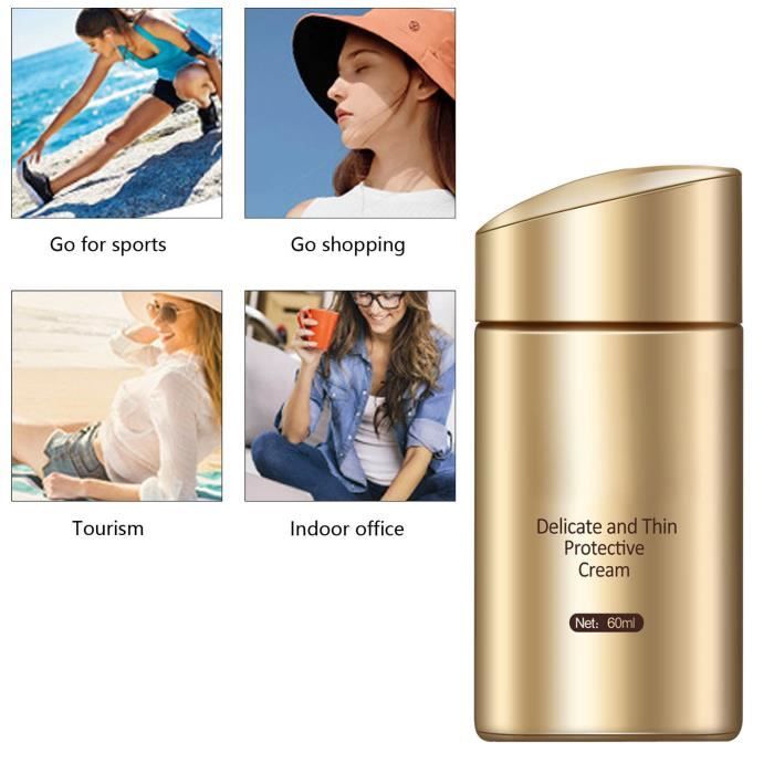 Drfeify Crème solaire Brume Solaire Non Grasse, Spray Solaire Résistant à L