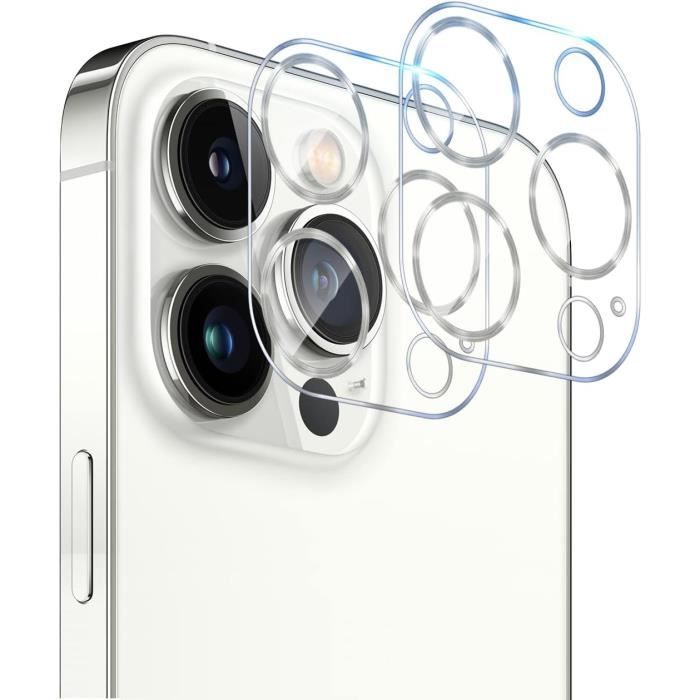 Protecteurs Caméra IPhone 17 Pro Max - Verre Trempé 9H, 4 Pièces, Anti-rayures, Facile à Poser - 7