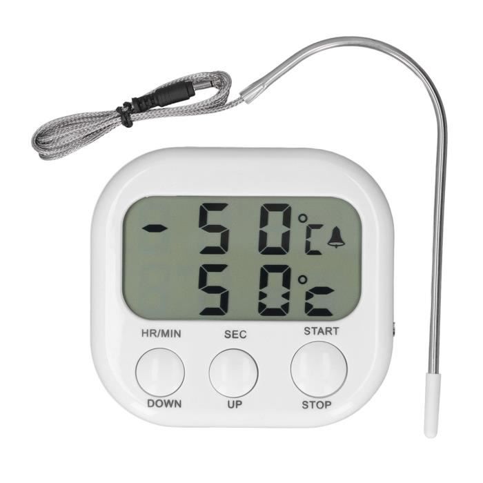 Thermomètre de Cuisson Longue Sonde de Température Thermomètre Cuisine  Digital Barbecue, Pâtisserie - Cdiscount Maison