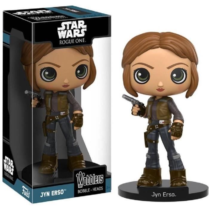 Bobblehead Star Wars Rogue One Jyn Erso Wobblers 16cm - vue 2