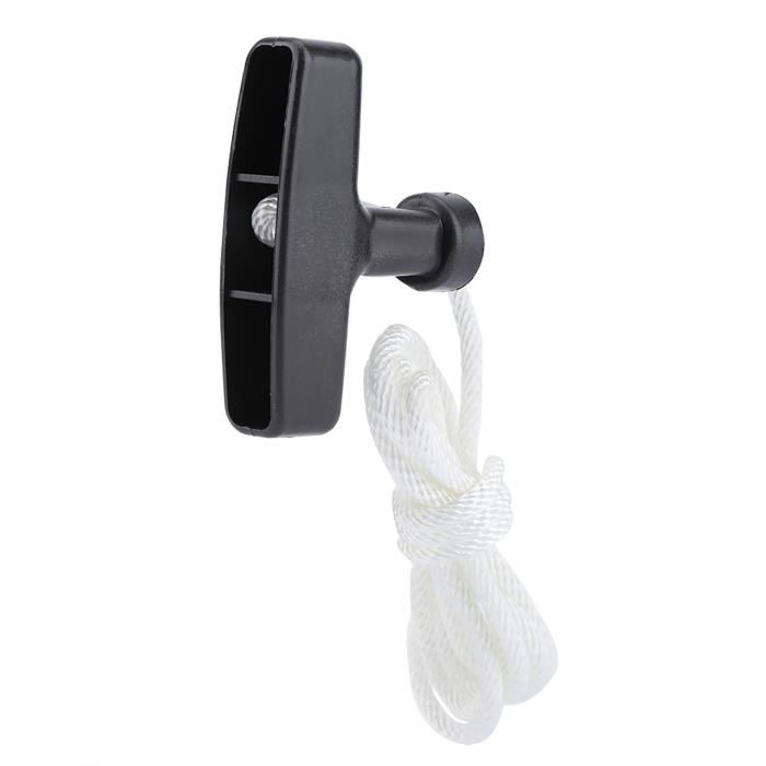 Lot 3 Poignées Démarrage + Corde 10m Pour Tondeuse - Cordon Traction 3,5mm - Universel Tronçonneuse Débroussailleuse