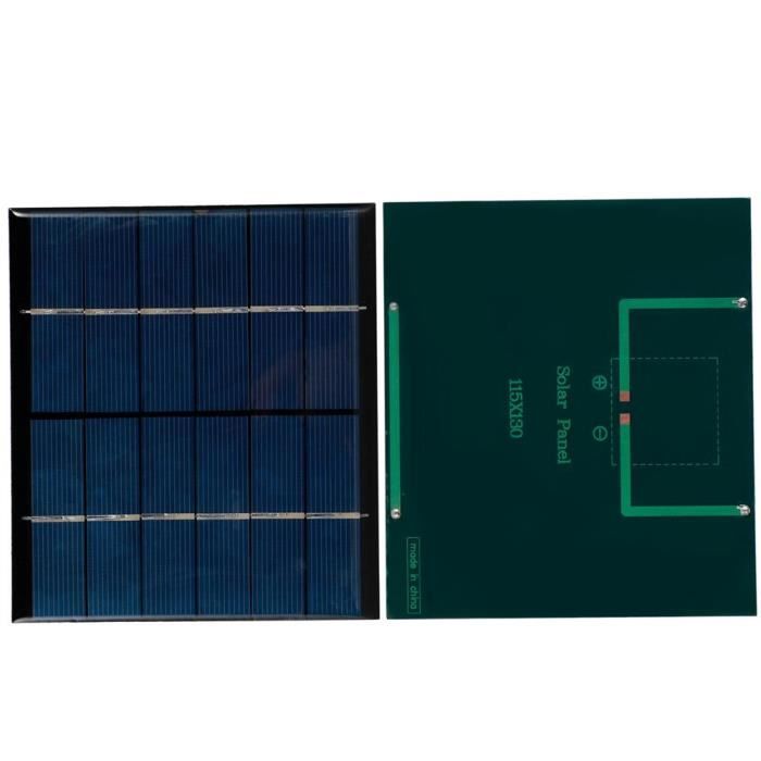 Mini Panneau Solaire 2V 0.32W 160mA – Module De Charge DIY En Polysilicium