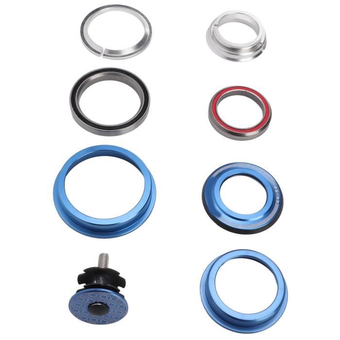 Casque De Direction Vélo 34mm - Alliage Aluminium, Pour Fourche Droite 28,6 Mm, Noir Ou Rouge - 10