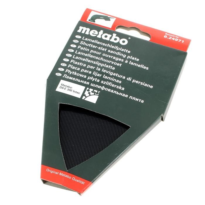 Plateau de poncage a tete deportee ponceuse metabo