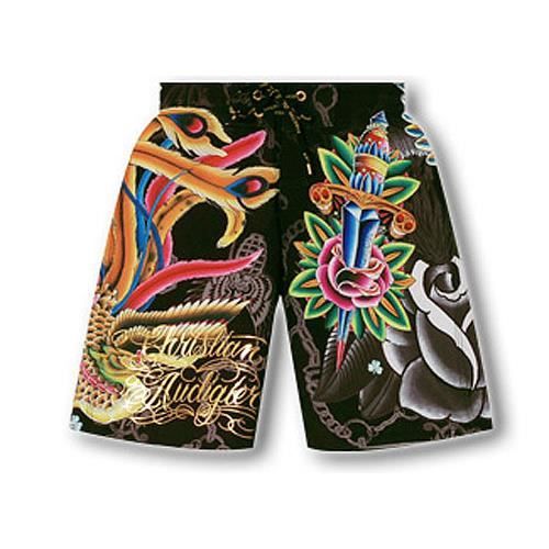 christian audigier board shorts