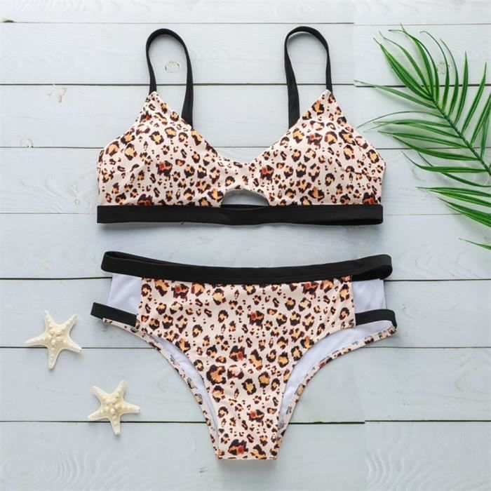 maillot de bain léopard