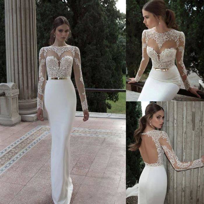 robe de soiree transparente