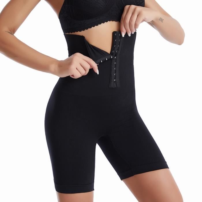 Lonya Gaine Ventre Plat Femme – Culotte Gainante Haute Taille Dentelle Anti-Frottement – Short Amincissant Minceur Shapewear Respirant