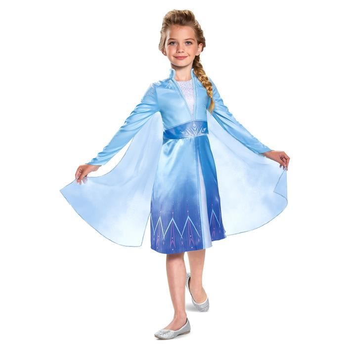 Pyjama 2 pièces en jersey La Reine des Neiges Disney pour fille