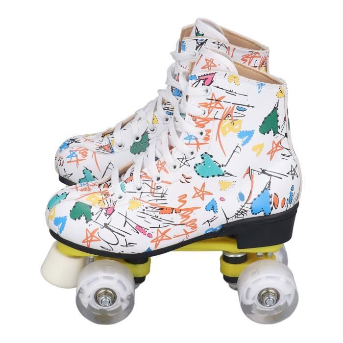 Patin a roulette fille 4 roues - Cdiscount
