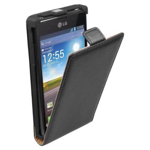 Housse étui Portefeuille En Cuir PU Pour LG Optimus G Pro 2 - Rabat Vertical, Couleur Noire, Neuf