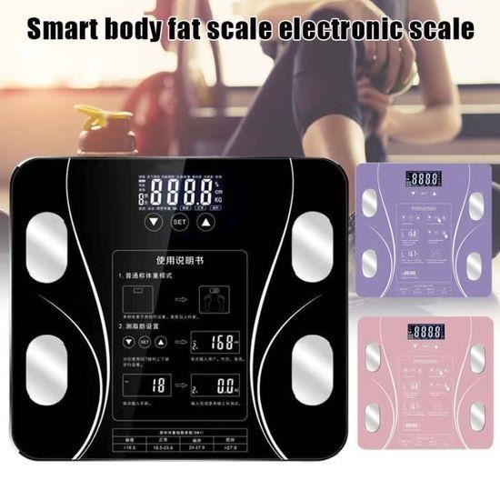 Pèse-Personne,Balance De Salle De Bain Numérique Intelligente,180k,pour