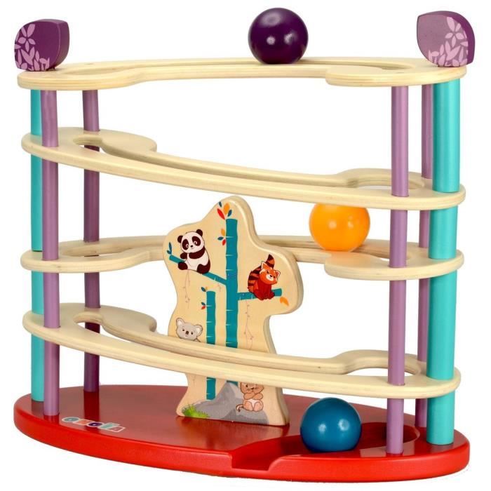 Toboggan A Balles Panda Aille Unique Coloris Unique Achat Vente Toboggan Cdiscount