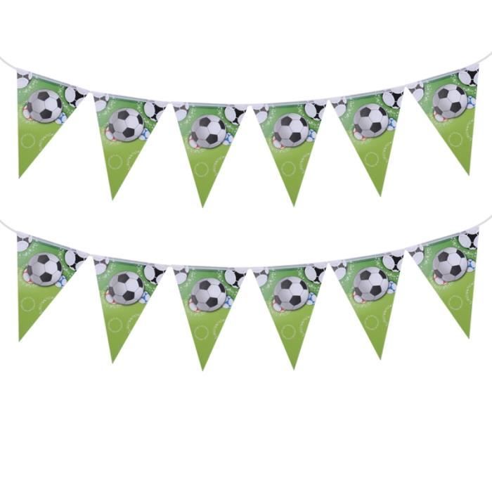 Decorations D Anniversaire De Football Articles De Fete Theme Sportif Decoration De Fete Murale Decoration De Fete A Suspendre Cdiscount Maison