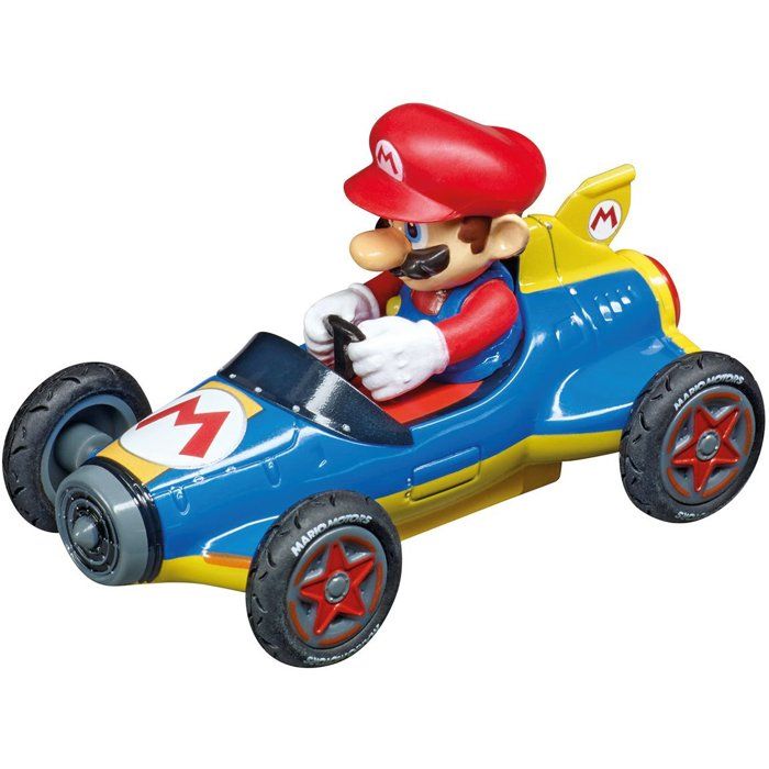 Pack de 3 voitures à rétofriction - CARRERA Pull & Speed - Mario Kart™ - MARIO - Échelle 1:43 - Dès 3 ans