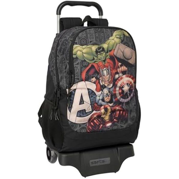 Chariot pour sac à dos safta bleu clair - Conforama