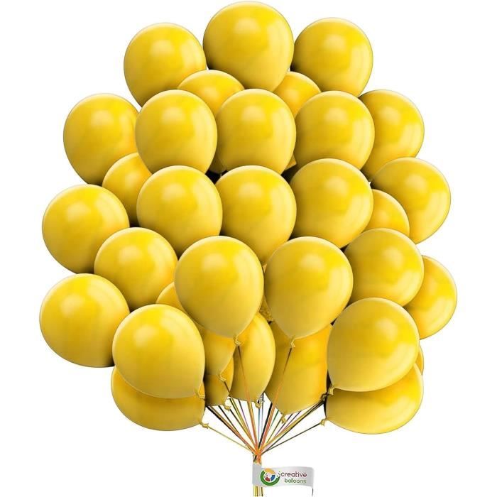 Ballons De Couleurs Variées 20 Cm - 100 Pièces