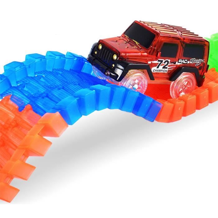 SHOP-STORY - Voiture Magic pour Circuit Magique Tracks Flexible Lumineux  Phosphorescent Couleur Rouge - Cdiscount Jeux - Jouets